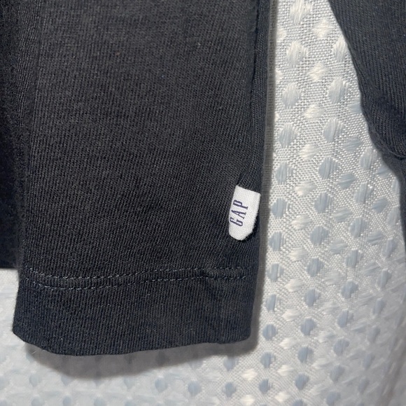 GAP Kids Long-Sleeve Shirt Boys Top Boys Size XL 12-13 years Black - Picture 4 of 5